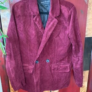 Wine Corduroy jacket